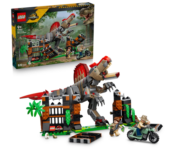 LEGO JURASSIC WORLD 77982 Ucieczka spinozaura - 1547438 - zdjęcie 2